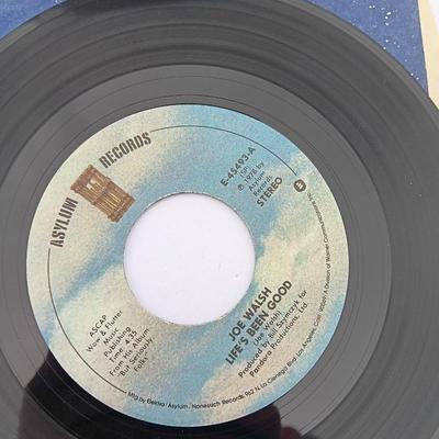 SIX 45 LP Records - Blondie 0 Rodney Dangerfield - Bo weevil and more