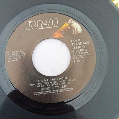 SIX 45 LP Records - Andy Williams - Anita Ward - Bonnie Tyler and more