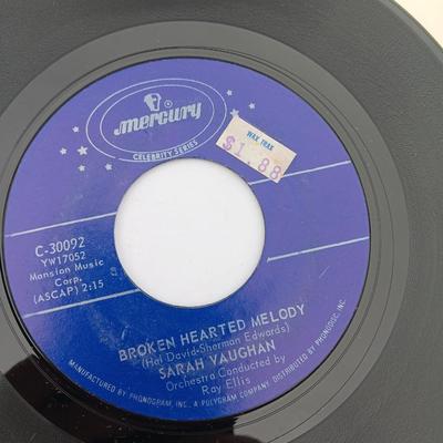 SIX 45 LP Records - Andy Williams - Anita Ward - Bonnie Tyler and more