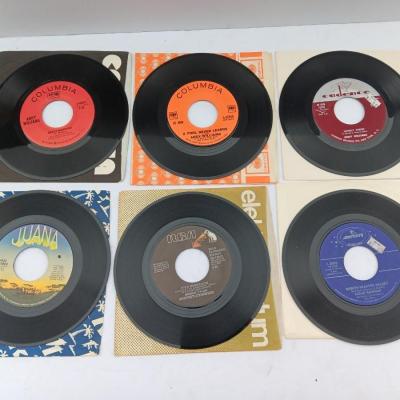 SIX 45 LP Records - Andy Williams - Anita Ward - Bonnie Tyler and more