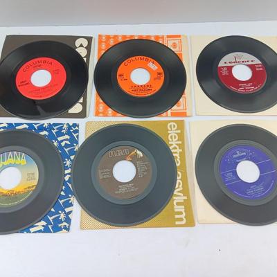 SIX 45 LP Records - Andy Williams - Anita Ward - Bonnie Tyler and more