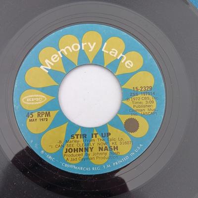 SIX 45 LP Records - Johnny Nash 0 Vanity Fare - Olivia Newton and more