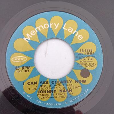 SIX 45 LP Records - Johnny Nash 0 Vanity Fare - Olivia Newton and more