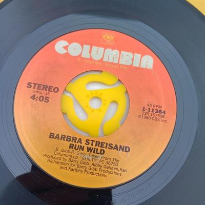 SIX 45 LP Records - Gary Stites - Barbara Streisand -Howard Jones - Nilsson and more