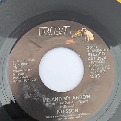 SIX 45 LP Records - Gary Stites - Barbara Streisand -Howard Jones - Nilsson and more