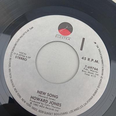 SIX 45 LP Records - Gary Stites - Barbara Streisand -Howard Jones - Nilsson and more
