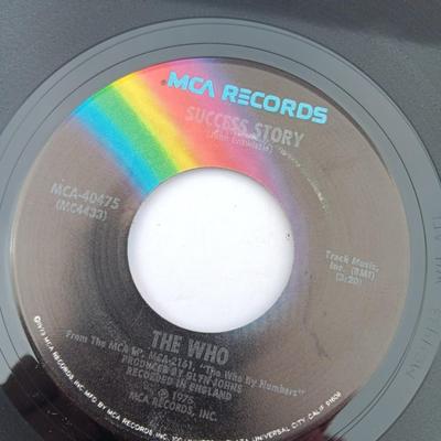 SIX 45 LP Records -The Diamonds =Urgent - The who - UB40 and more