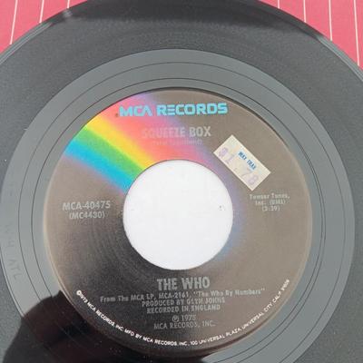 SIX 45 LP Records -The Diamonds =Urgent - The who - UB40 and more