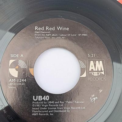 SIX 45 LP Records -The Diamonds =Urgent - The who - UB40 and more