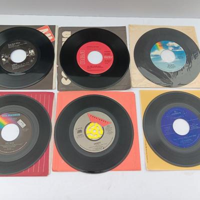 SIX 45 LP Records -The Diamonds =Urgent - The who - UB40 and more
