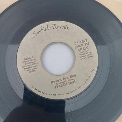 SIX 45 LP Records -Jerry Foster -Bobby Wright - Tommy Roe and more