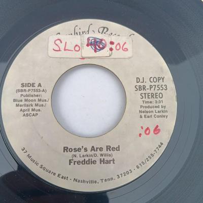 SIX 45 LP Records -Jerry Foster -Bobby Wright - Tommy Roe and more