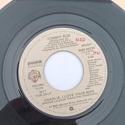 SIX 45 LP Records -Jerry Foster -Bobby Wright - Tommy Roe and more