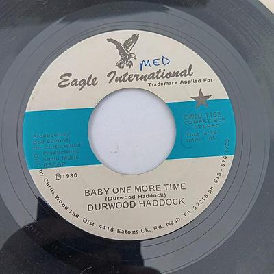 SIX 45 LP Records -Louise Mandrell - Bobby Penn - Durwood Haddock and more