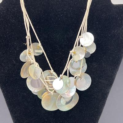 Vintage Mother of Pearl Stranded Necklaces (9)