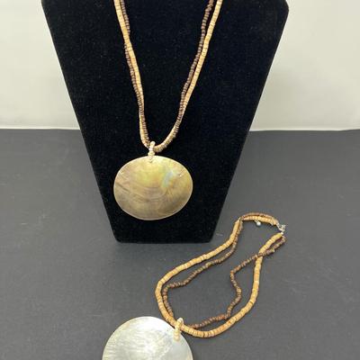Vintage Mother of Pearl Stranded Necklaces (9)
