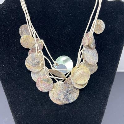 Vintage Mother of Pearl Stranded Necklaces (9)