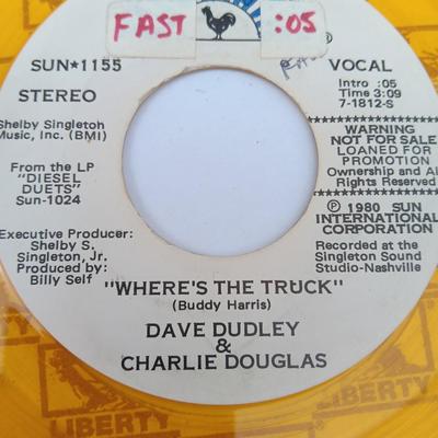 SIX 45 LP Records -Worley Max - Shiela Andrews - Nashville Superpickers - and more