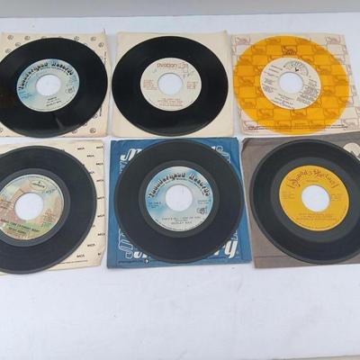 SIX 45 LP Records -Worley Max - Shiela Andrews - Nashville Superpickers - and more