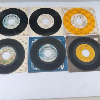 SIX 45 LP Records -Worley Max - Shiela Andrews - Nashville Superpickers - and more