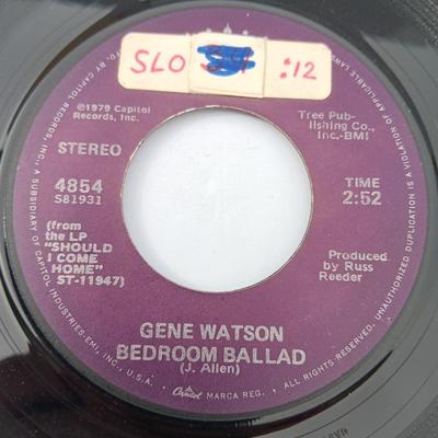 SIX 45 LP Records -Lenny Gault - David Allan Coe - Gene Watson and more