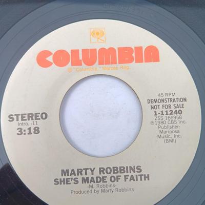 SIX 45 LP Records -Bobby Rice - David Allan Coe - Marty Robbins and more