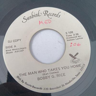 SIX 45 LP Records -Bobby Rice - David Allan Coe - Marty Robbins and more