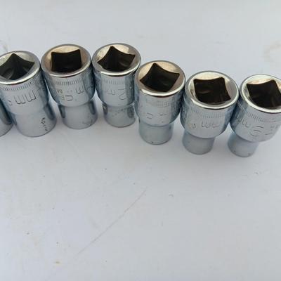 Craftsman Sockets CRAFTSMAN tools 18 mm - 9 mm 10 sockets total