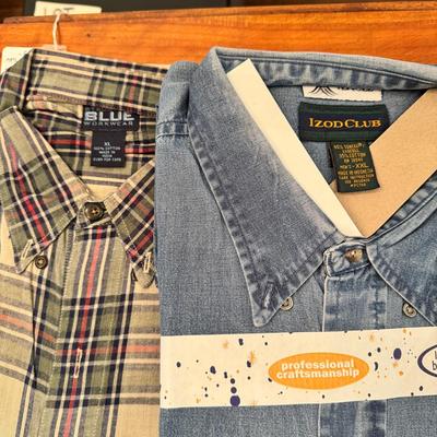 U1502 Large Lot of Mens Casual Shirts