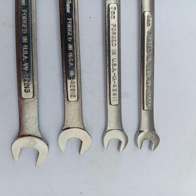 Four CRAFTSMAN Wrenches - 6mm - 7mm - 8mm - 9mm