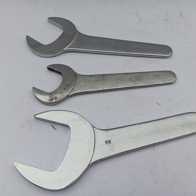 Armstrong Pump wrenches and one Bonney wrench 3/4 2 1/8 and 1 -3/8