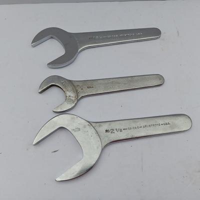 Armstrong Pump wrenches and one Bonney wrench 3/4 2 1/8 and 1 -3/8
