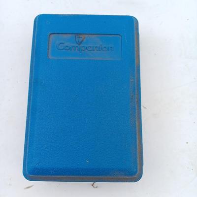 Companion driver set in molded. storage box