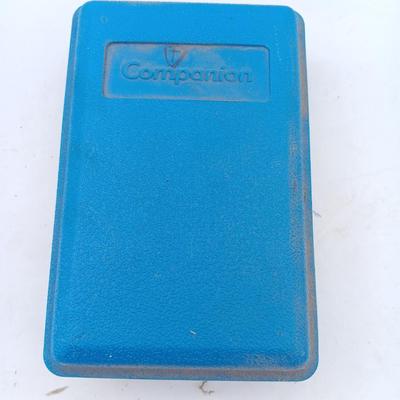 Companion driver set in molded. storage box