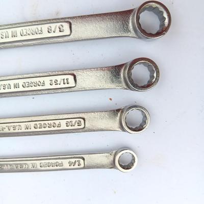 Four Craftsman wrenches 1/4 - 5/16 - 11/32 - 3/8