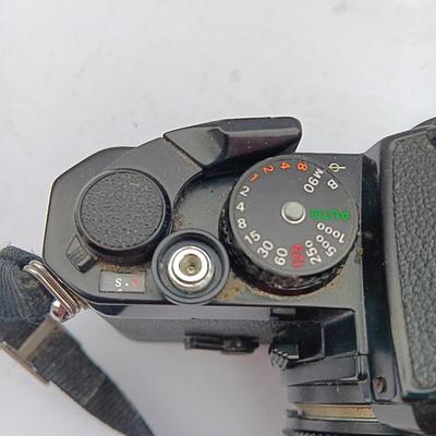 Vintage Nikon 35 mm Camera with Tiffen 52mm lens