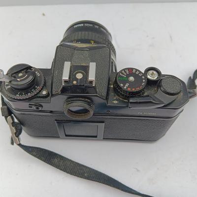 Vintage Nikon 35 mm Camera with Tiffen 52mm lens
