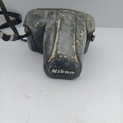 Vintage Nikon 35 mm Camera with Tiffen 52mm lens