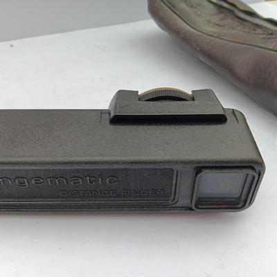 Ranging Rangematic 1000 range finder with case 6x18