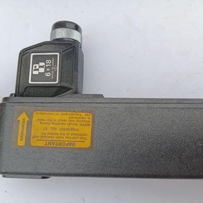 Ranging Rangematic 1000 range finder with case 6x18