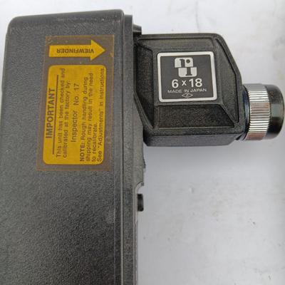 Ranging Rangematic 1000 range finder with case 6x18