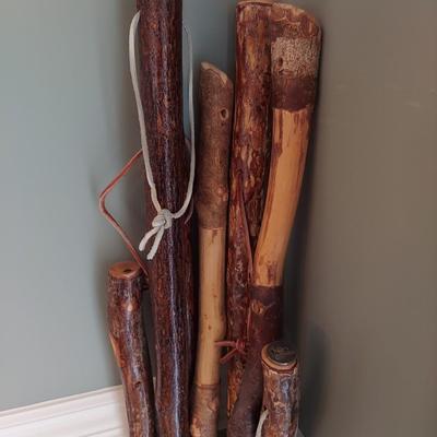 Seven Hiking Sticks (L-DW)