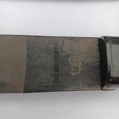 U.S. Military Ontario Knife - Machete with case
