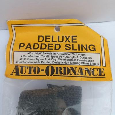 New in package Deluxe Padded Sling for 1 1/4" Swivels in a practical 70" length