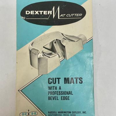 Vintage Dexter Artwork Mat Cutter