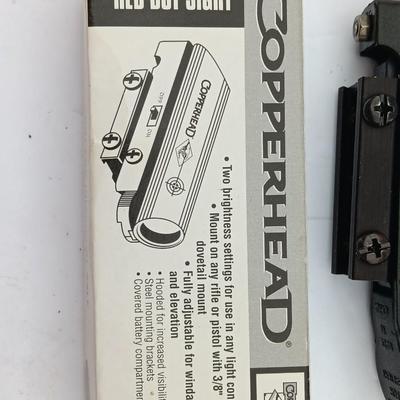 Working! Copperhead red dot sight