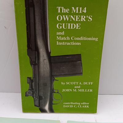 The M14 Owner's Guide and Two colt M14 pamphlet booklets M16A1 Rifle
