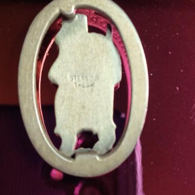 STERLING THEDA Saint Christopher Protect Us charm