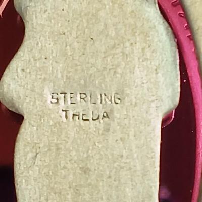STERLING THEDA Saint Christopher Protect Us charm