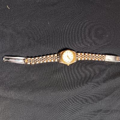 Vintage Jules Jurgensen 10 diamond Quartz wristwatch